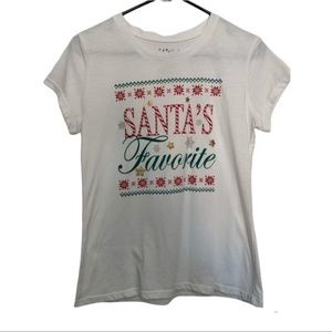 4/$20 Christmas t shirt Santa’s Favourite